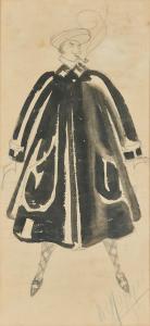 TERENT EV Igor 1892-1937,Projet de costume de scène,Neret-Minet FR 2022-10-28