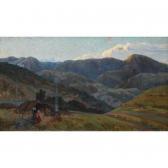 TERLEMEZIAN Panos 1865-1941,armenian mountain landscape,1908,Sotheby's GB 2006-05-31