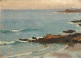 TERLEMEZIAN Panos 1865-1941,California coastal view,1926,Bonhams GB 2013-05-19