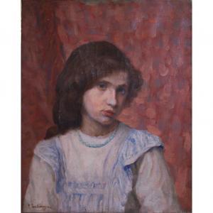 TERLEMEZIAN Panos 1865-1941,Portrait of a Young Girl,William Doyle US 2010-06-09