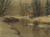TERLOUW Kees 1890-1948,Paysage de neige,Daguerre FR 2021-06-15