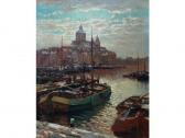 TERLOUW Kees 1890-1948,Port de Rotterdam,Ribiere & Tuloup-Pascal FR 2008-04-26