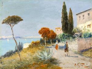 TERNI A.L 1859-1914,Mediterranean landscape,Pinter HU 2022-02-28