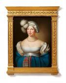 ternite Friedrich Wilhelm 1786-1871,Portrait of Queen Louise in a Silk Beret,Lempertz DE 2018-04-21