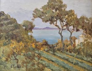 TERRACINA Arturo 1882-1951,Paesaggio,Errico casa d'aste IT 2023-10-28