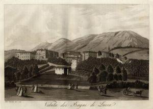 TERRENI Antonio 1700-1800,Veduta della città di Lucca,Gonnelli IT 2015-12-11