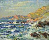 TERRY Joseph Alfred 1872-1939,Off the Coast Corsica,David Duggleby Limited GB 2018-12-07