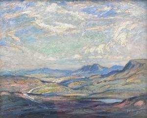 TERRY Joseph Alfred 1872-1939,The Crest of the Pennines,David Duggleby Limited GB 2022-11-25
