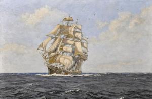 TERRY 1900-1900,Ship, Cutty Sark, Rigged as a Wool Clipper,20th Century,John Nicholson GB 2019-05-01