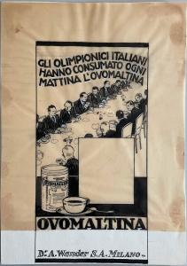 TERZI Aleardo 1870-1943,Gli olimpionici italiani hanno consumato ogni,1930,Il Ponte Casa D'aste Srl 2023-11-21