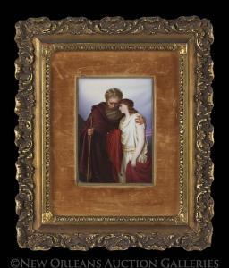 TESCHENDORFF Emil 1833-1894,Oedipus and Antigone,,New Orleans Auction US 2016-03-13