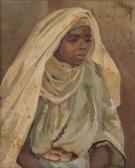 TESLAR Antoni 1898-1972,"Zubida" ("Portret Berberki",Desa Unicum PL 2022-08-03