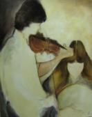 TESSIER MICHEL 1900-1900,Couple de musiciens,Rossini FR 2012-02-20