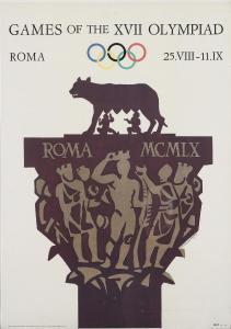 TESTA Armando 1917-1992,Games of the XVII Olympiad Roma MCMLX,1960,Bruun Rasmussen DK 2024-01-02