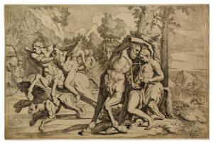 TESTA Giovanni Cesare 1630-1655,L'educazione di Achille,1650-1655,Gonnelli IT 2023-11-28