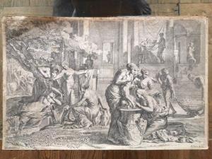 TESTA Pietro 1611-1650,Scène mythologique,Daguerre FR 2017-10-29