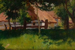 TETMAJER Wlodzimierz,Cottage in Bronowice (Part of the orchard),1905,Desa Unicum 2024-03-21