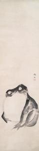 TETSUZAN Mori 1775-1841,A seated frog with a curious facial expression,Nagel DE 2017-06-16