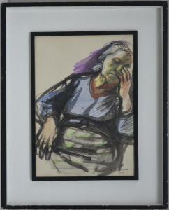 TETTAMANTI,Ritratto di donna,1959,Il Ponte Casa D'aste Srl IT 2015-11-24