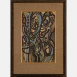 TETTEH EDMUND 1938-1998,Figures,Gray's Auctioneers US 2022-10-19