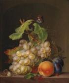 TETTELBACH Ernst Moritz 1794-1870,Still Life with Grapes,1815,Palais Dorotheum AT 2011-12-06