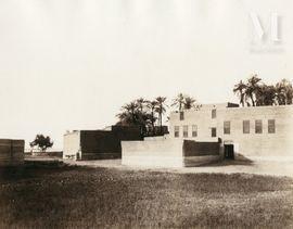 TEYNARD Felix 1817-1892,Syout, habitations arabes sur le bord du Nil, Egy,1851/52,Millon & Associés 2021-11-09