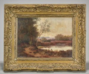 TEYSSEN George Frederik 1873-1955,forested landscapes,Chait US 2019-02-24