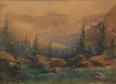 TEZLECKI S.T,A beautiful forest scene,1951,Elite US 2014-05-17