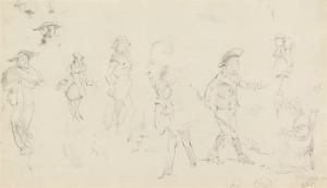THACKERAY William Makepeace 1811-1863,The spectators,Christie's GB 2008-11-11