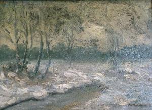 Thannhauser M,Landscape with snow,20th Century,Clevedon Salerooms GB 2007-09-20