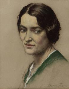 THARP CHARLES 1871-1954,Portrait of a lady,Mallams GB 2017-07-05