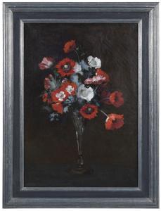THAYER Abbott Handerson 1849-1921,Vase of Poppies,Brunk Auctions US 2021-05-21