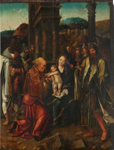 THE MASTER OF THE ANTWERP ADORATION 1505-1530,Adoration of the Magi,Sotheby's GB 2023-05-25