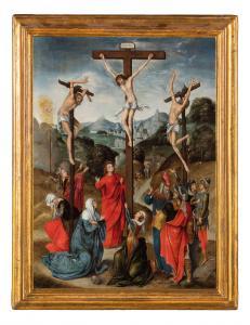 THE MASTER VIRGO INTER VIRGINES 1480-1490,Crocifissione,Wannenes Art Auctions IT 2016-06-01