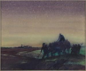 THELIN Valfred 1934-1991,End of Day,Susanin's US 2021-01-27