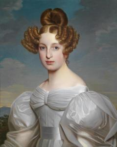 THELOTT Ernst Joseph 1802-1833,Portrait of Elise Dorothea Friederike,Palais Dorotheum AT 2013-10-16