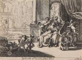 THELOTT Johann Andreas 1655-1734,Konvolut von 7 Stichen aus der Serie: Amor und Ps,Palais Dorotheum 2016-03-24