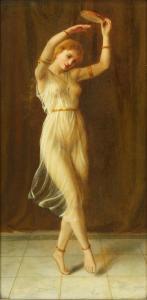 THELWALL John Augustus 1800-1900,Veiled Woman Dancing,1890,Clars Auction Gallery US 2019-10-12