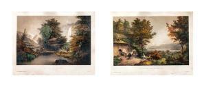 THENOT Jean Pierre 1803-1857,paesaggi svizzeri,Casa d'Aste Arcadia IT 2020-12-02