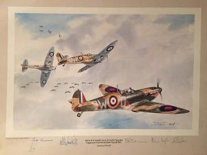 THEOBOLD ANTHONY,Spitfire 1's of no. 610,Rowley Fine Art Auctioneers GB 2015-06-03