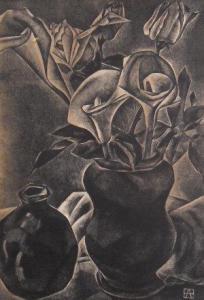 THEODOROPOULOS Angelos 1889-1965,Floral still life,Rosebery's GB 2010-12-07