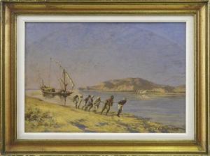 THERMIGNON Carlo 1857-1938,Egitto, il Nilo,Meeting Art IT 2018-06-13