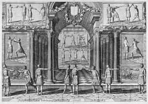 THIBAULT Girard,Tafel XIII und XVI der Academie de l'Espée,1628,Galerie Bassenge 2016-11-24