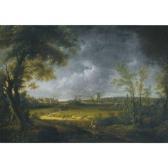 THIELE Johann Alexander,A PANORAMIC VIEW OF A VALLEY WITH THE SCHLOSS TIEF,Sotheby's 2010-07-08