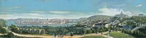 thieme carl 1816-1884,Prag: Panorama-Ansicht der Stadt von Norden,1844,Galerie Bassenge 2014-05-30