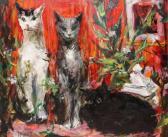 THIOUT Jacques 1913-1971,Trois chats,Rossini FR 2017-03-21