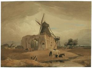 THIRTLE John 1777-1839,St. Benet's Abbey, Great Yarmouth, Norfolk,Christie's GB 2022-03-24
