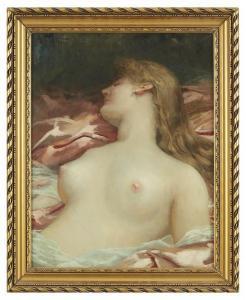 THIVET Auguste Antoine 1856-1927,Femme nue endormie,Tradart Deauville FR 2021-12-30