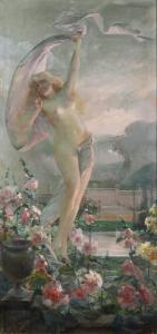 THIVET Auguste Antoine 1856-1927,Figura femminile,Cambi IT 2024-03-28
