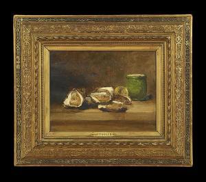 THOLER RAYMOND,Still Life with Oysters and a Provincial Pottery J,New Orleans Auction 2014-05-18